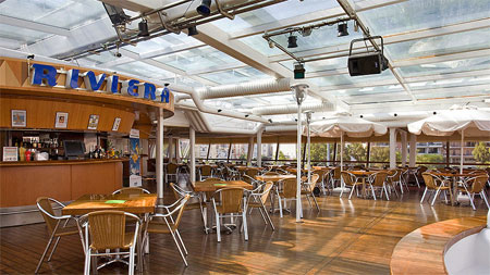 bar area of the cruise ship louis Cristal