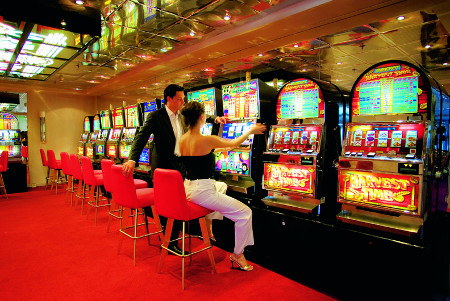 casino area of the cruise ship