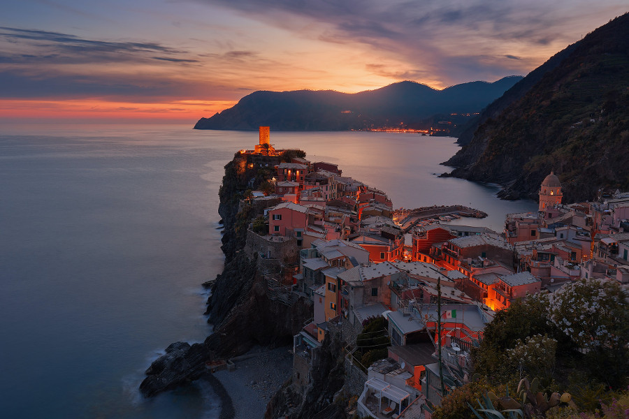 italy sunset