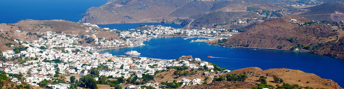 cruising to the island of Patmos