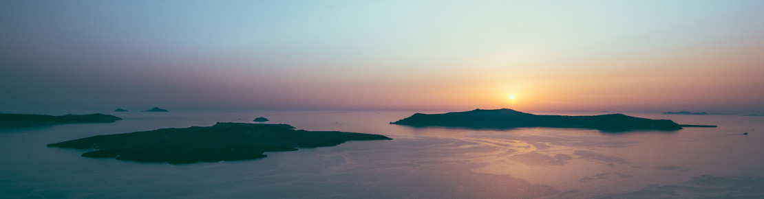 santorini cyclades aegean sea