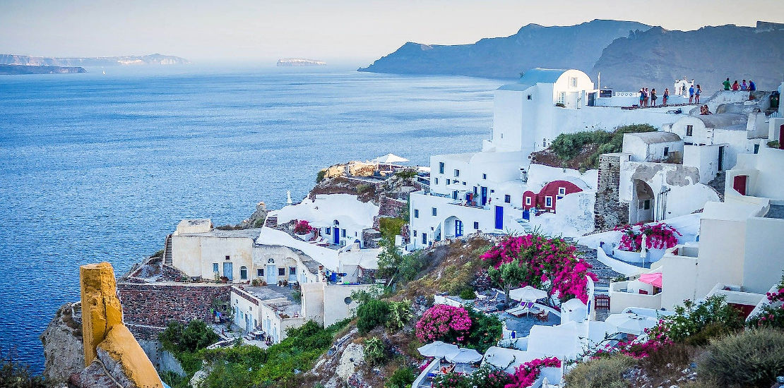 santorini sunset