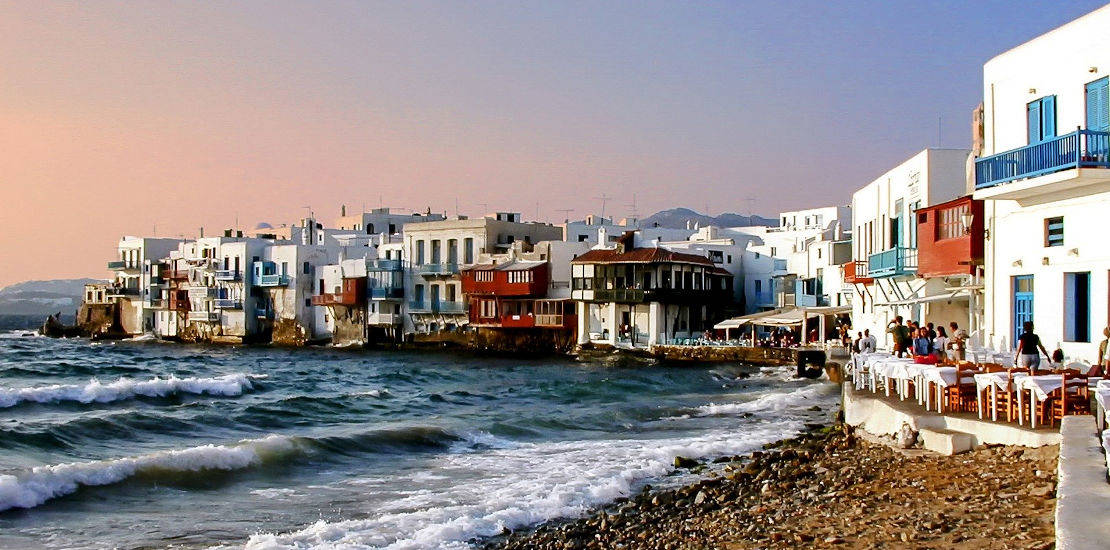 Oia village in Santorini