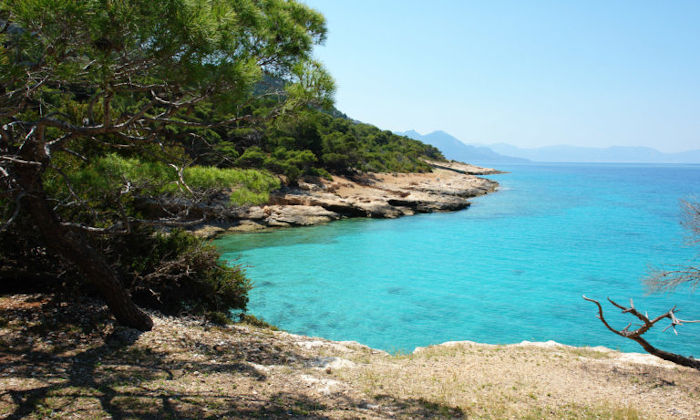 amazing view of Aegina
