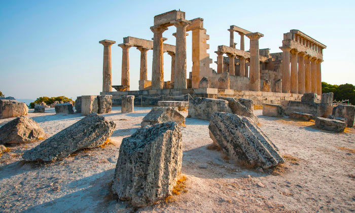 cruise to Aegina visit Aphaia temple