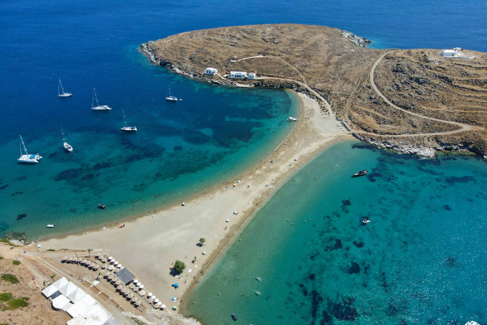 Kolona beach Kythnos Greece