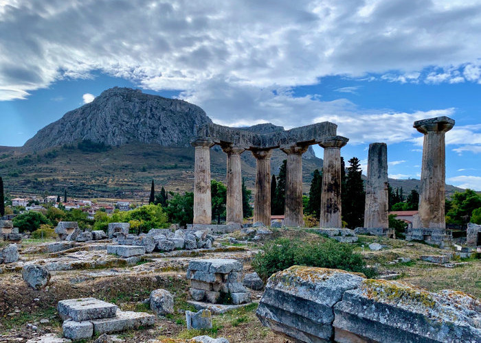 ancient corinth in Greece