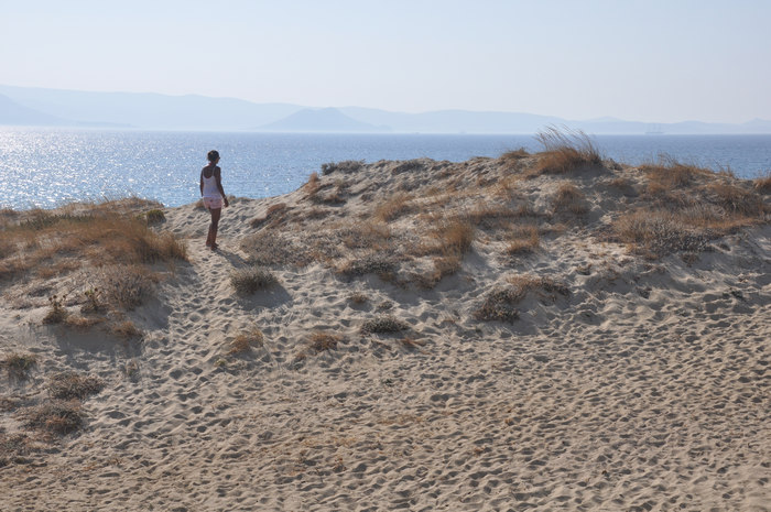 Plaka beach Naxos Greece