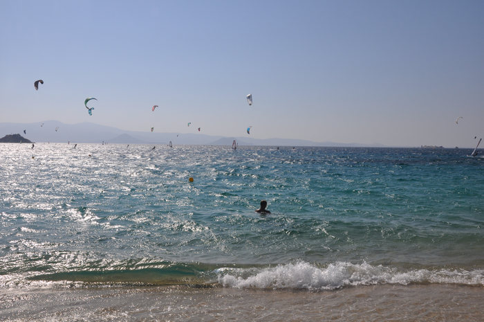 Plaka beach Naxos Greece