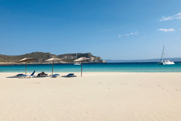 simos beach Greece